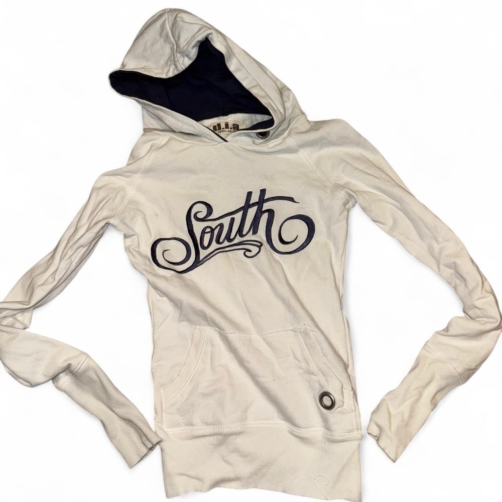 D.i.a white Hoodie